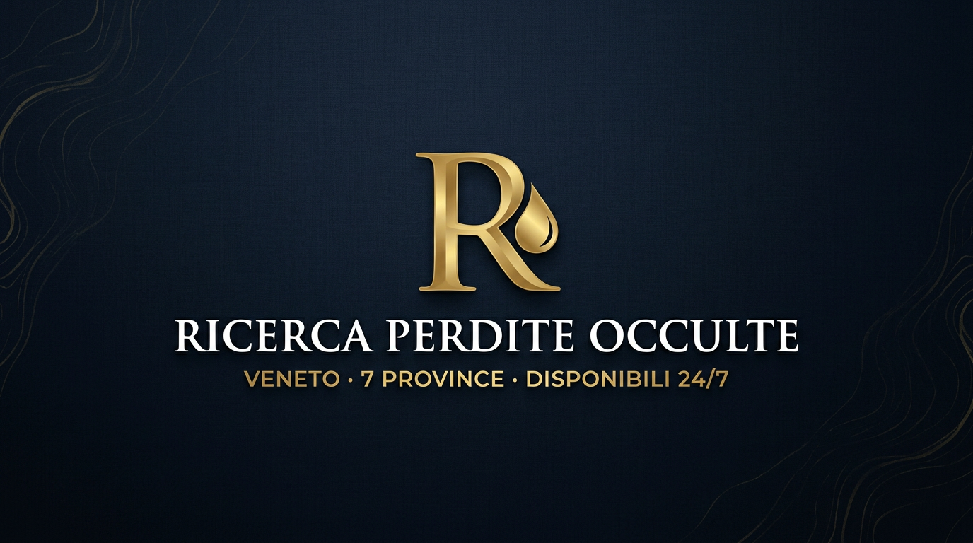 Ricerca Perdite Occulte Veneto 7 Province Disponibili 24/7